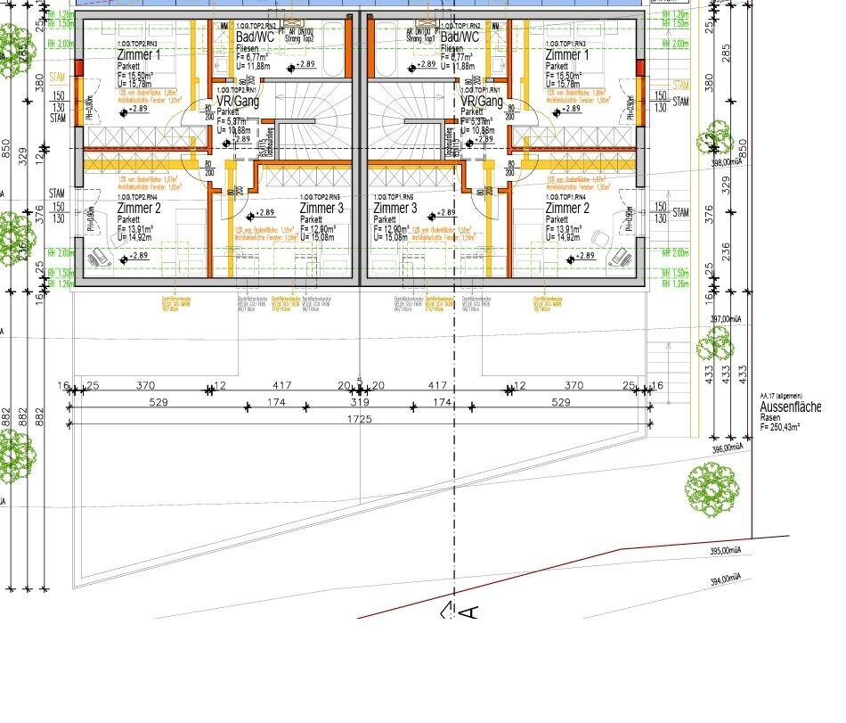 Doppelhaushälfte zum Kauf 378.000 € 4 Zimmer 110,2 m²<br/>Wohnfläche Hart bei Graz 8075