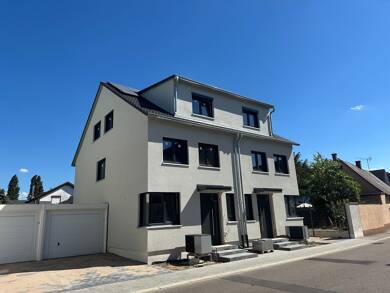 Doppelhaushälfte zum Kauf provisionsfrei 598.000 € 5 Zimmer 150 m² 156 m² Grundstück frei ab 01.07.2025 Adlerstraße 57 Spöck Stutensee 76297