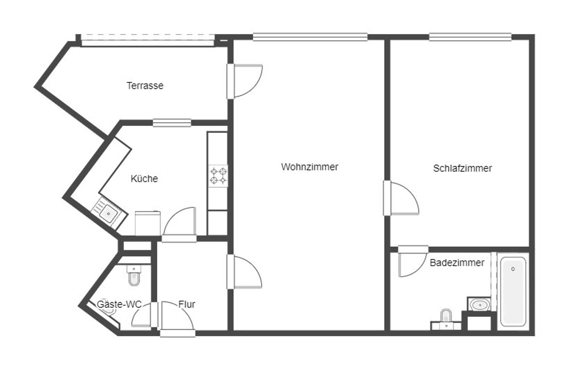 Immobilie zum Kauf als Kapitalanlage geeignet 229.000 € 2 Zimmer 74 m²<br/>Fläche Feudenheim - Nord Mannheim 68309