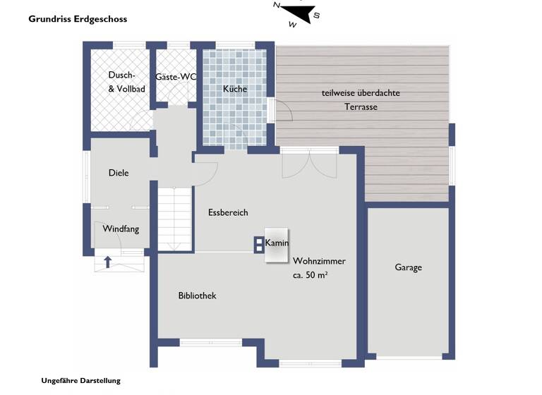 Einfamilienhaus zum Kauf 850.000 € 4,5 Zimmer 138 m² 631 m² Grundstück Wellingsbüttel Hamburg / Wellingsbüttel 22391