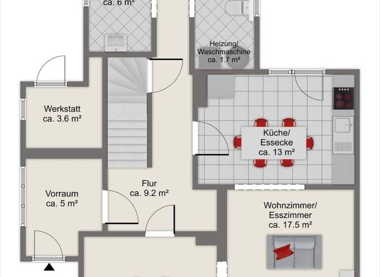 Einfamilienhaus zum Kauf 239.000 € 5 Zimmer 150 m² 814 m² Grundstück frei ab sofort Bremervörde 27432