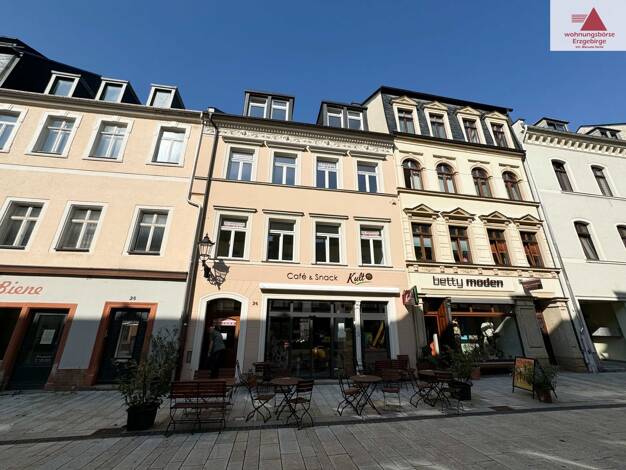 Wohnung zur Miete 400 € 2 Zimmer 77,9 m² 2. Geschoss Buchholzer Straße 24 Annaberg Annaberg-Buchholz 09456