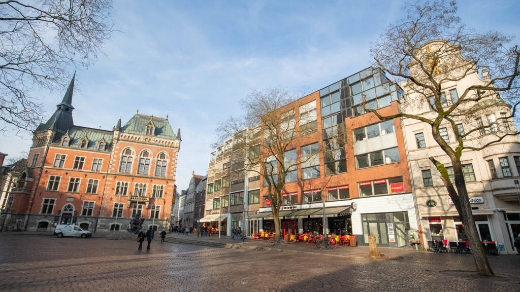 Bürogebäude zur Miete 1.550 € 5 Zimmer 175 m² Bürofläche Innenstadt Oldenburg 26122