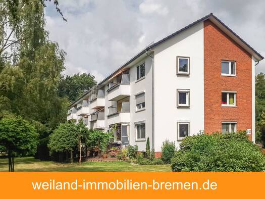 Terrassenwohnung zum Kauf 175.000 € 3 Zimmer 66,1 m² 3 Geschosse frei ab sofort Dordrechter Straße 40 Kirchhuchting Süd 28259