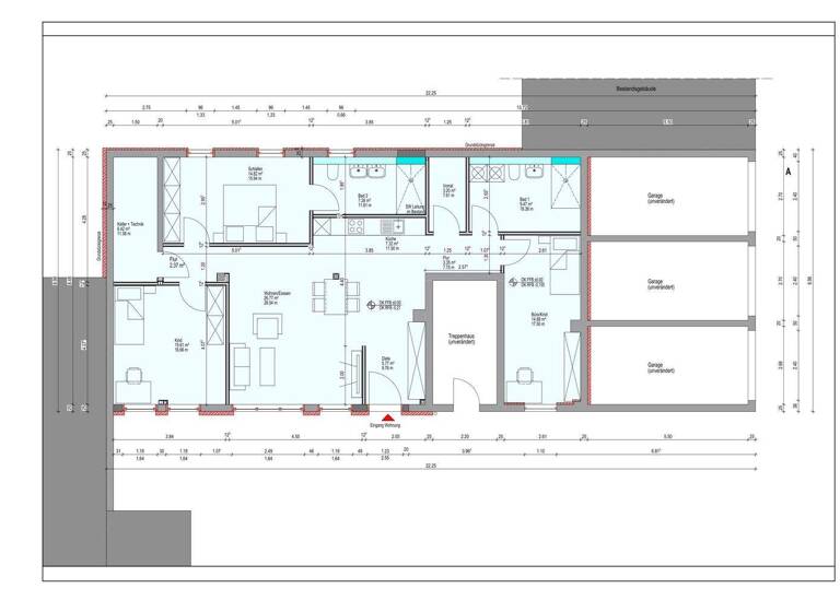 Wohnung zur Miete - Erstbezug 1.150 € 4,5 Zimmer 113,7 m² 3 Geschosse frei ab sofort Kehl 77694