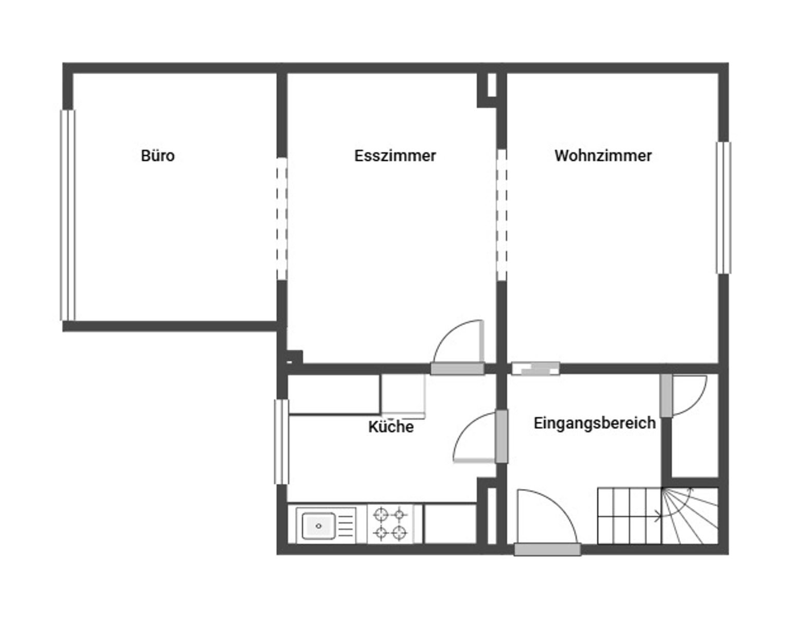 Reihenendhaus zum Kauf 110.000 € 3 Zimmer 100,2 m²<br/>Wohnfläche 378,2 m²<br/>Grundstück Neuweiler Sulzbach/Saar 66280