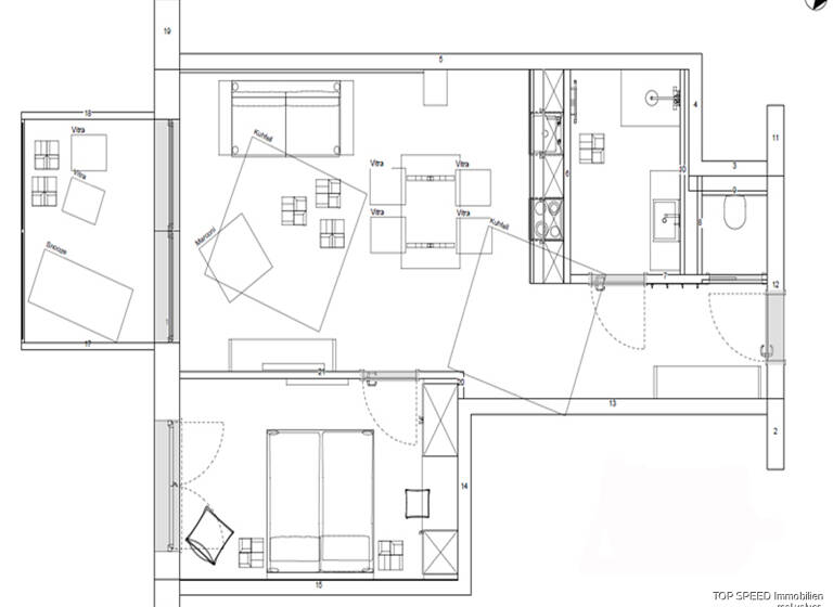 Wohnung zum Kauf 756.899 € 2 Zimmer 53,6 m² 3. Geschoss Schladming 8970