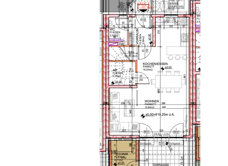 Reihenmittelhaus zum Kauf - Erstbezug 419.000 € 4 Zimmer 88,7 m² Mittewald Villach(Stadt) 9580