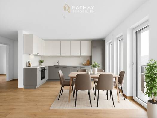 Wohnung zum Kauf - Erstbezug 395.000 € 3 Zimmer 94,7 m² 1. Geschoss Kirchroth 94356