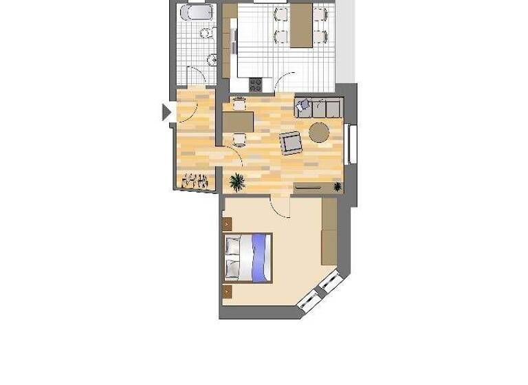 Wohnung zur Miete 475 € 2,5 Zimmer 62,5 m² 2. Geschoss Brache 2 Bövinghausen Dortmund 44388
