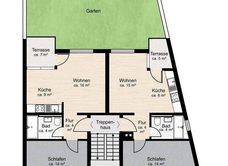 Mehrfamilienhaus zum Kauf 1.050.000 € 14 Zimmer 311 m² 222 m² Grundstück Stadtmitte Offenburg 77652