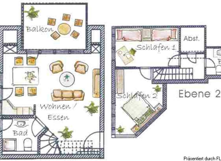 Maisonette zum Kauf 350.000 € 3 Zimmer 70 m²<br/>Wohnfläche 2.<br/>Geschoss Labahnstr. 1c Neuhof Seebad Heringsdorf 17424
