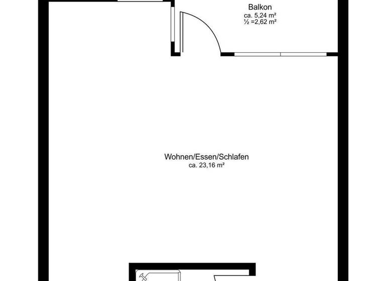 Studio zum Kauf 250.000 € 1 Zimmer 33,4 m² 1. Geschoss Sendling-Westpark München 81373