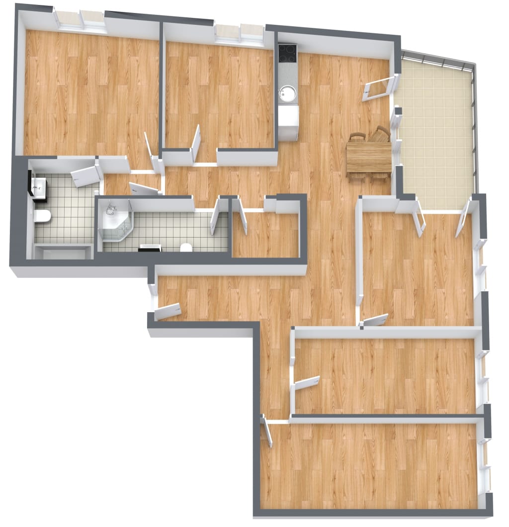 Wohnung zur Miete Wohnen auf Zeit 680 € 5 Zimmer 10 m²<br/>Wohnfläche 20.01.2025<br/>Verfügbarkeit Weisbachstraße 7 Ostend Frankfurt am Main 60314