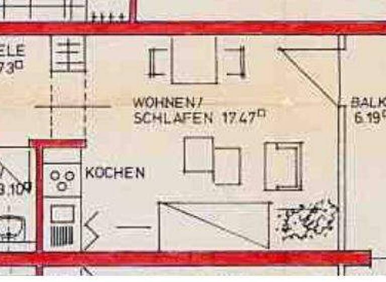 Wohnung zum Kauf 165.000 € 28 m² frei ab sofort Bücklestraße 9 Petershausen Konstanz 78467