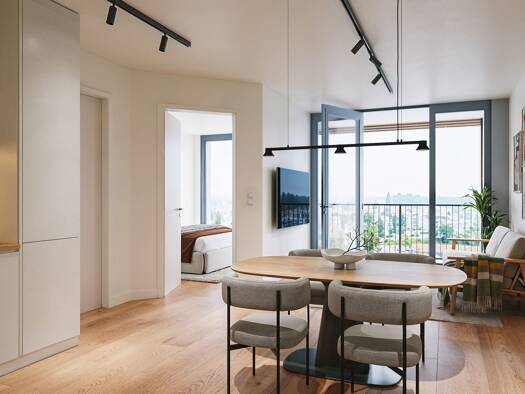 Wohnung zur Miete - Erstbezug 945 € 2 Zimmer 46 m² 3. Geschoss frei ab 01.11.2026 Kolbermoor 83059