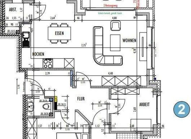 Wohnung zur Miete - Erstbezug 1.055 € 3 Zimmer 81,1 m² EG Stadt Ibbenbüren 49477