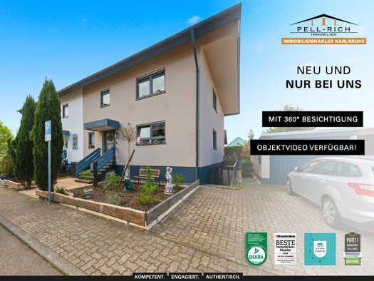 Doppelhaushälfte zum Kauf 755.000 € 8 Zimmer 273,6 m² 324 m² Grundstück Blankenloch Stutensee 76297