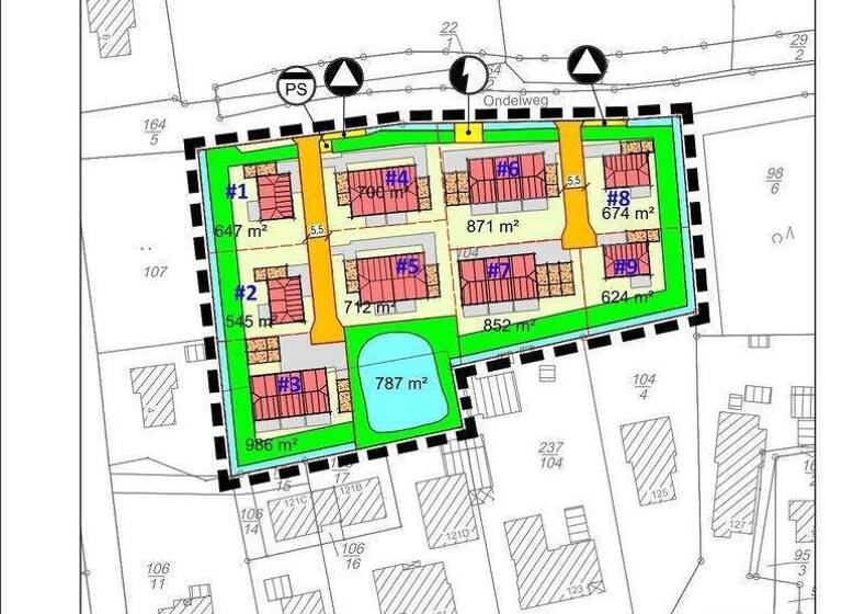 Grundstück zum Kauf provisionsfrei 700 m² Grundstück Ondelweg 1 Dornumergrode Dornum 26553