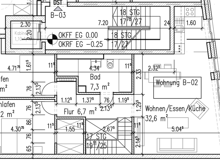 Wohnung zur Miete 2.747 € 4 Zimmer 119,3 m² EG Rissen Hamburg 22559