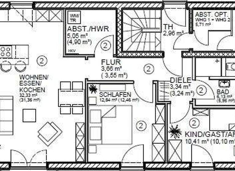 Wohnung zum Kauf - Erstbezug 390.947 € 3,5 Zimmer 72,6 m² Ittenbach Königswinter 53639