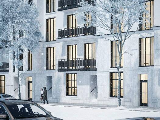 Wohnung zum Kauf - Neubau 570.000 € 3 Zimmer 73,9 m² EG frei ab 30.12.2026 Simplonstraße 10 Friedrichshain Berlin 10245