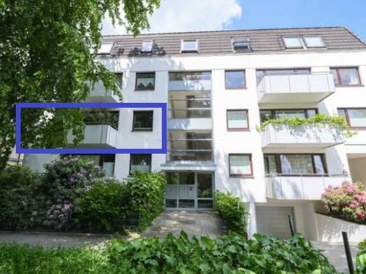 Wohnung zur Miete 600 € 1 Zimmer 42 m² Geschoss 1/2 frei ab 01.03.2026 Wachmannstraße 164 Bürgerpark Bremen 28209