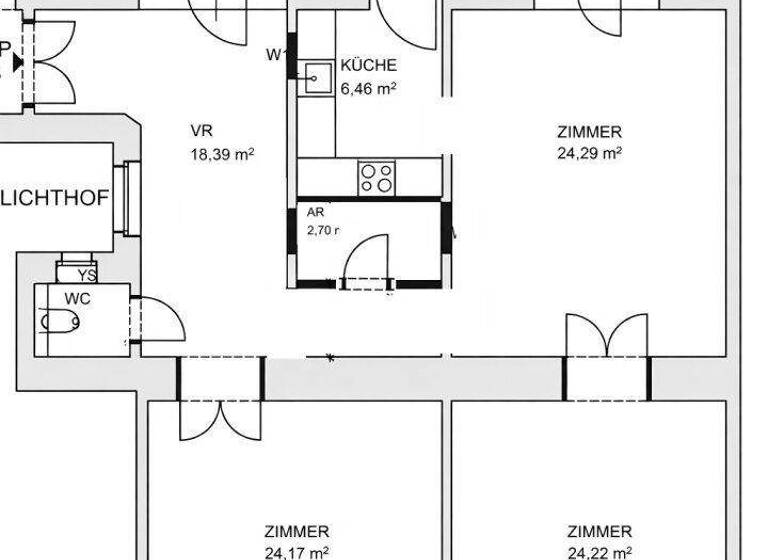 Wohnung zum Kauf 899.000 € 3 Zimmer 110 m² 1. Geschoss Wien 1020