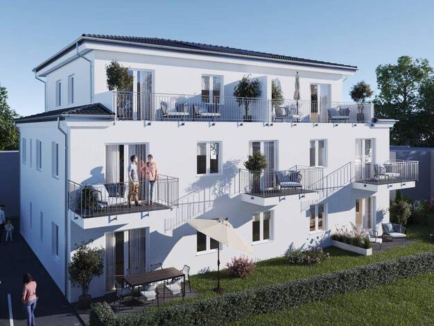Wohnung zum Kauf - Erstbezug provisionsfrei 233.900 € 2 Zimmer 50,9 m² Landau Landau an der Isar 94405
