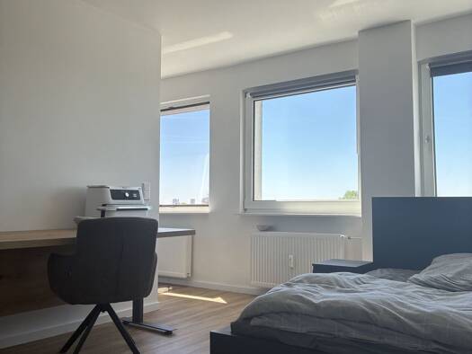Wohnung zur Miete 620 € 1 Zimmer 24,8 m² Geschoss 7/8 frei ab 13.07.2026 Kurhessenstraße 95 Eschersheim Frankfurt am Main 60431
