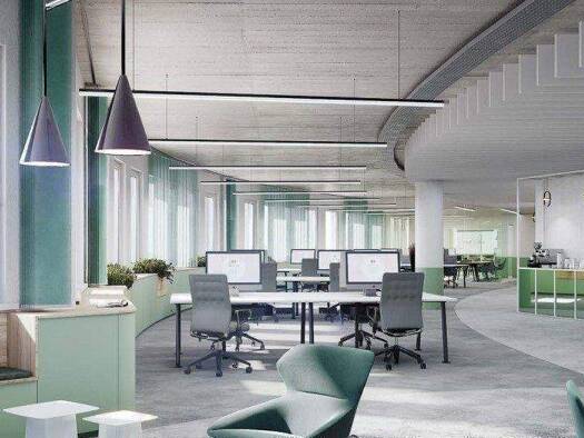 Büro zur Miete provisionsfrei 19,50 € 537 m² Bürofläche teilbar ab 152 m² Moabit Berlin 10553