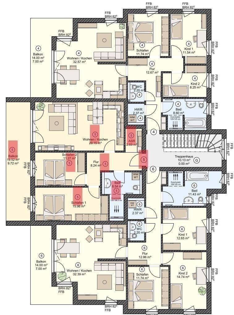 Wohnung zur Miete 1.113 € 3 Zimmer 85,6 m²<br/>Wohnfläche 1.<br/>Geschoss 01.05.2025<br/>Verfügbarkeit Bergen Bergen auf Rügen 18528