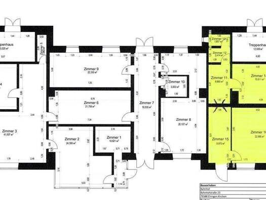 Praxisfläche zur Miete 708 € 3 Zimmer 59 m² Bürofläche Efringen-Kirchen 79588
