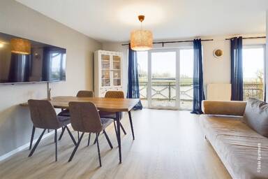 Wohnung zur Miete Wohnen auf Zeit 1.150 € 2 Zimmer 50 m² frei ab 01.10.2025 Fährstr. 1a Grünendeich 21720