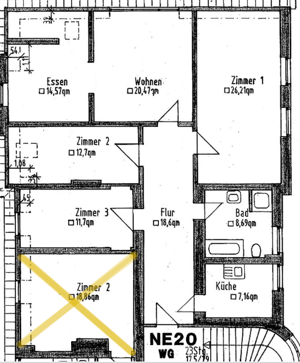 Wohnung zur Miete 700 € 4 Zimmer 120 m²<br/>Wohnfläche ab sofort<br/>Verfügbarkeit Ringstraße 29 Rauxel - Süd Castrop-Rauxel 44575