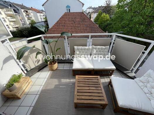 Wohnung zur Miete Tauschwohnung 1.050 € 3 Zimmer 66 m² 3. Geschoss Oberrad Süd 60599