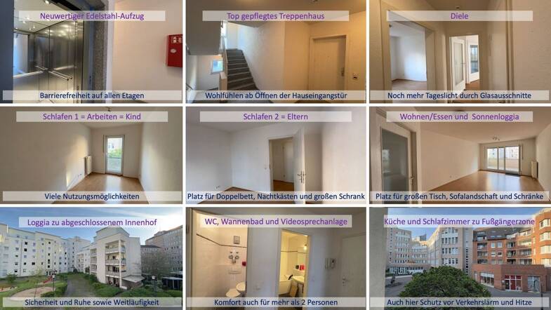 Wohnung zum Kauf provisionsfrei 349.900 € 3 Zimmer 68 m² 1. Geschoss Heinz-Schmöle-Straße 6 Oberbilk Düsseldorf 40227