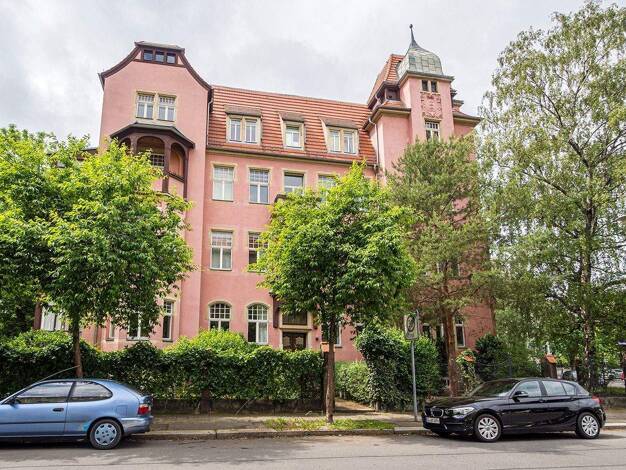 Wohnung zur Miete 619 € 2 Zimmer 62 m² 4. Geschoss frei ab 01.04.2026 Bayreuther Straße 4 Südvorstadt-West Dresden 01187