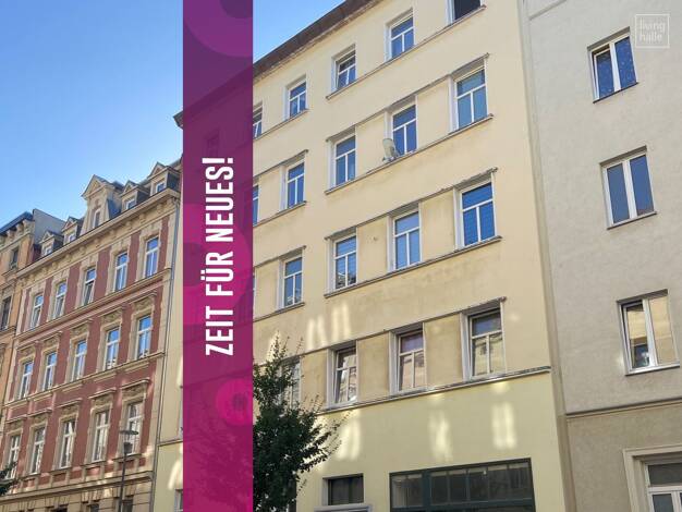 Wohnung zur Miete 340 € 2 Zimmer 34 m² 2. Geschoss frei ab sofort Thomasiusstraße 42 Innenstadt Mitte 06110