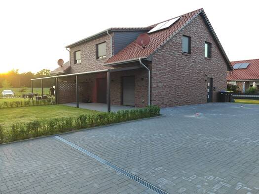 Doppelhaushälfte zur Miete 1.170 € 4,5 Zimmer 130 m² 410 m² Grundstück frei ab 01.02.2026 Brockel 27386