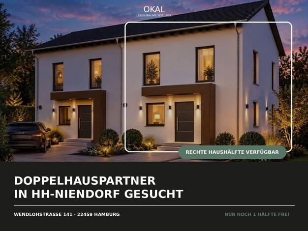 Doppelhaushälfte zum Kauf 792.900 € 4 Zimmer 140 m² 400 m² Grundstück Niendorf Hamburg 22459