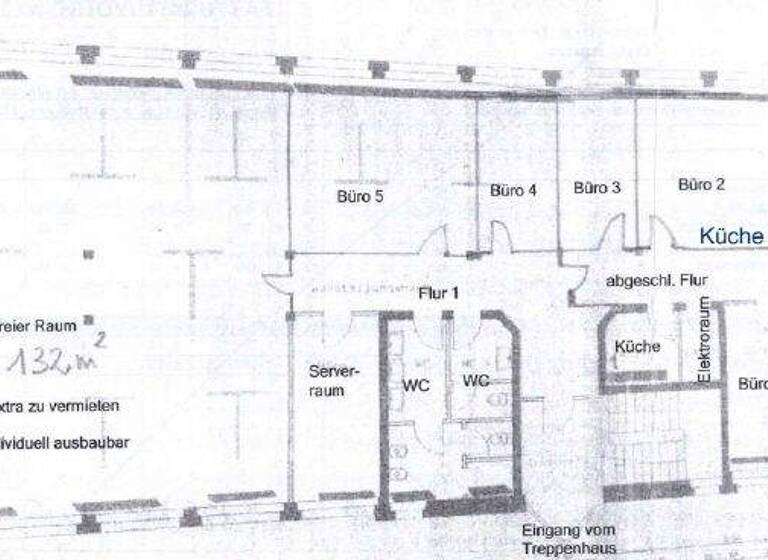 Bürofläche zur Miete provisionsfrei 7 € 8 Zimmer 300 m² Bürofläche Mittelbach 09224