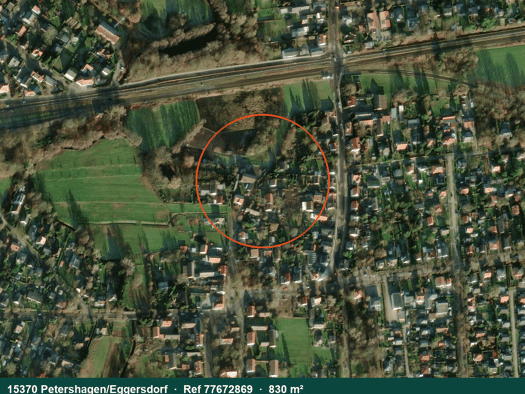 Grundstück zum Kauf 235.000 € 830 m² Grundstück Petershagen Petershagen/Eggersdorf 15370