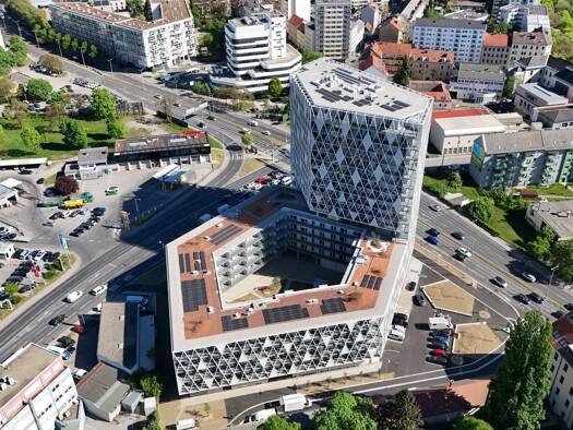 Wohnung zur Miete - Erstbezug 951 € 3 Zimmer 73,6 m² 9. Geschoss Kärntner Straße 1 Gries Graz 8020