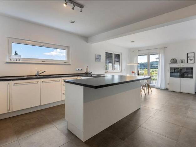 Doppelhaushälfte zum Kauf provisionsfrei 461.500 € 5 Zimmer 135 m² 296 m² Grundstück Liggersdorf Hohenfels 78355