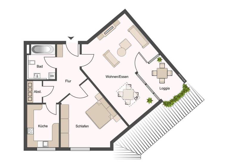 Wohnung zum Kauf 189.000 € 2,5 Zimmer 62,8 m² Öhringen 74613