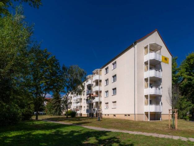 Wohnung zur Miete 398 € 3 Zimmer 58,6 m² 1. Geschoss Reinefarthstraße 97 Merseburg Merseburg 06217
