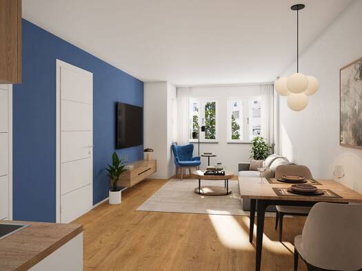 Wohnung zum Kauf provisionsfrei 350.000 € 2 Zimmer 52,6 m² 2. Geschoss Gumbertstraße 151 Eller Düsseldorf / Eller 40229