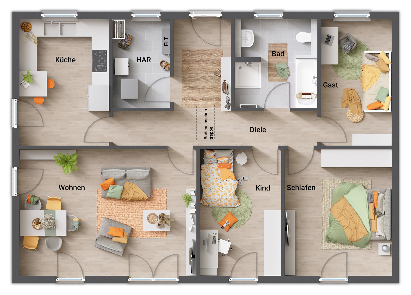 Bungalow zum Kauf 354.915 € 108 m²<br/>Wohnfläche 935 m²<br/>Grundstück Damsdorf 23824