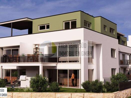 Wohnung zur Miete - Erstbezug 938 € 3 Zimmer 78,2 m² 1. Geschoss frei ab 01.02.2026 Achstetter Strasse 11 Burgrieden 88483